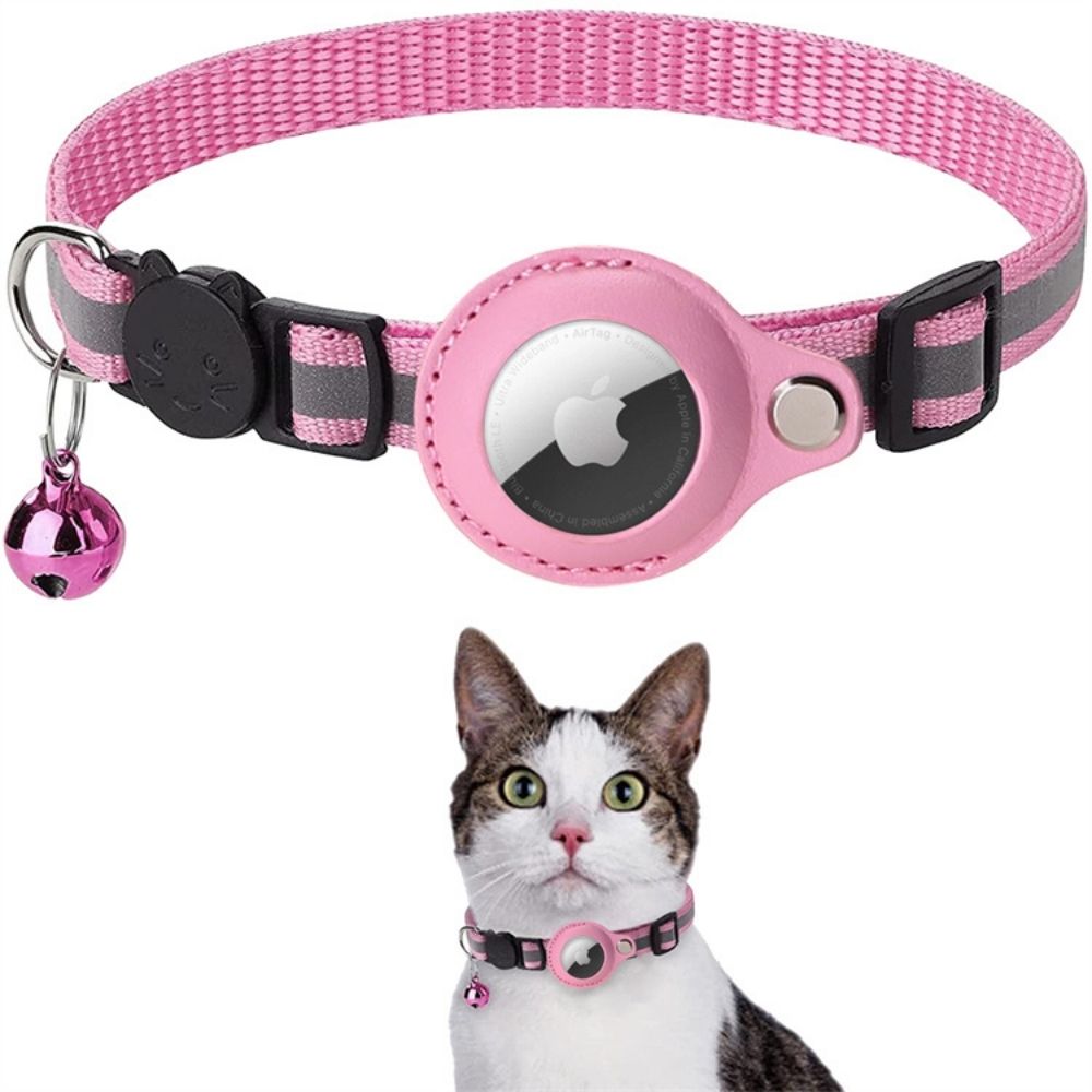 CAT GPS tracker collar with quick-release fastener and reflective design for improved night visibility 8