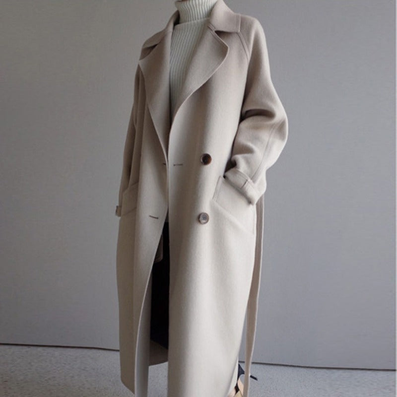 CECILYA | Long Wool Coat 0