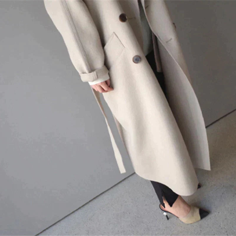 CECILYA | Long Wool Coat 1
