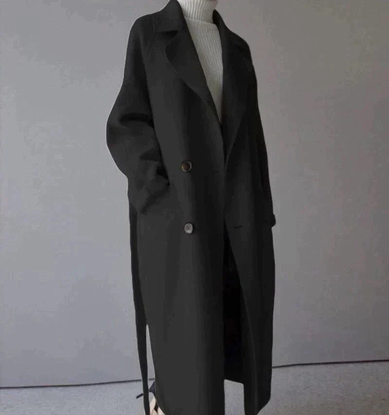 CECILYA | Long Wool Coat 4