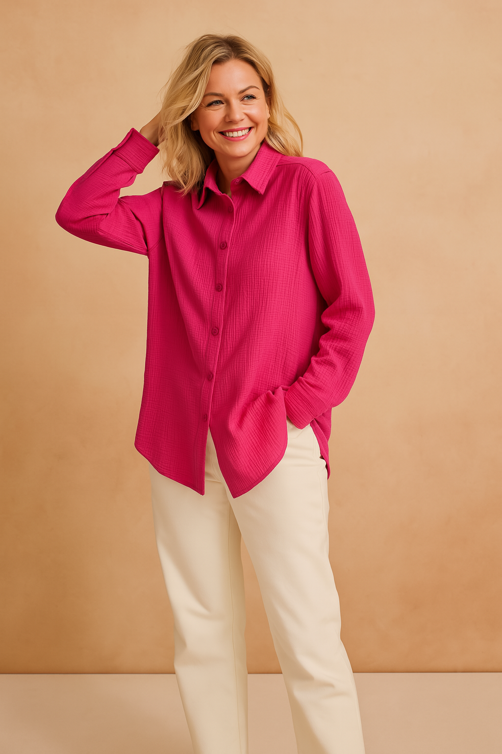 CHLOE | Stylish blouse with a loose fit 1