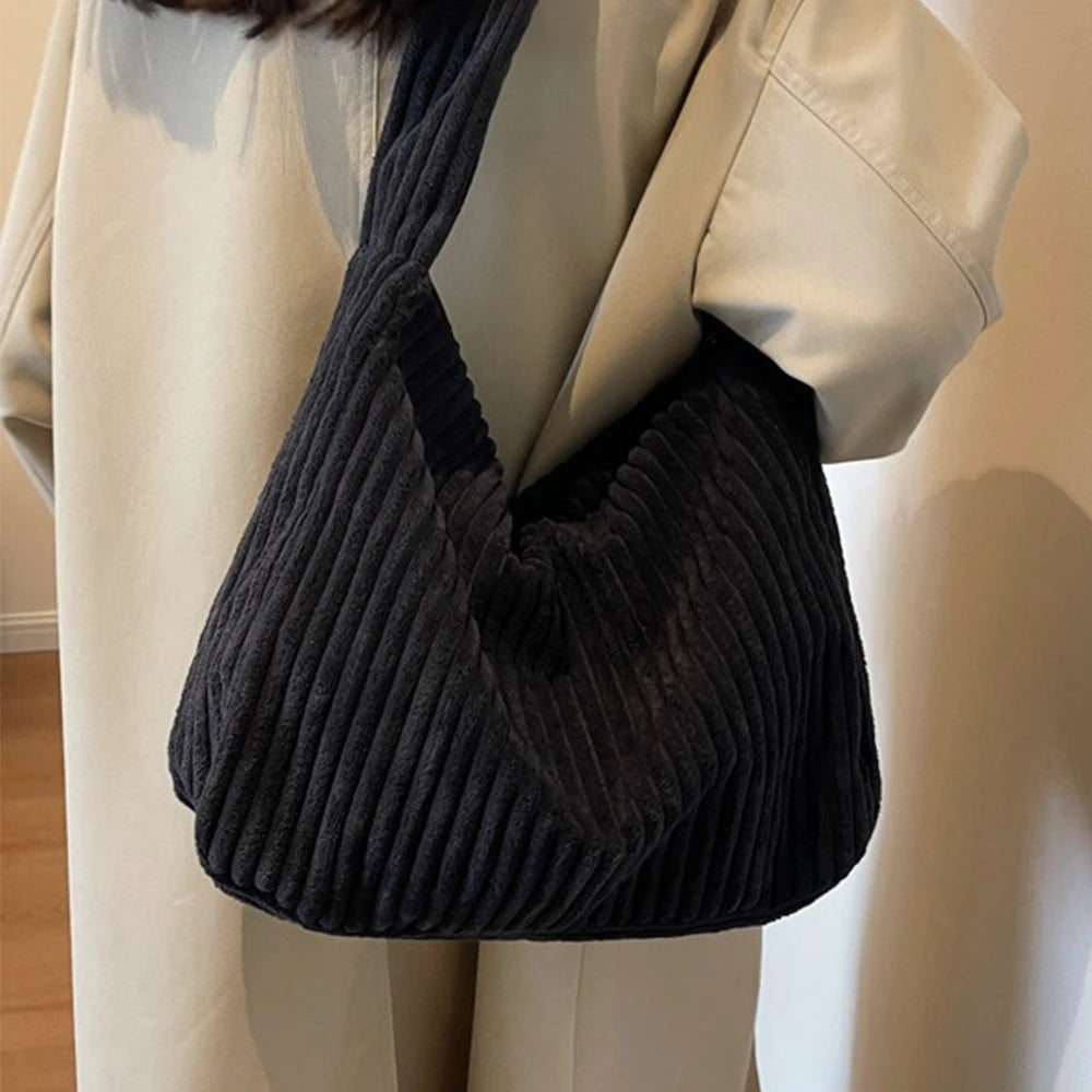 CLARA | Corduroy Shoulder Bag 0