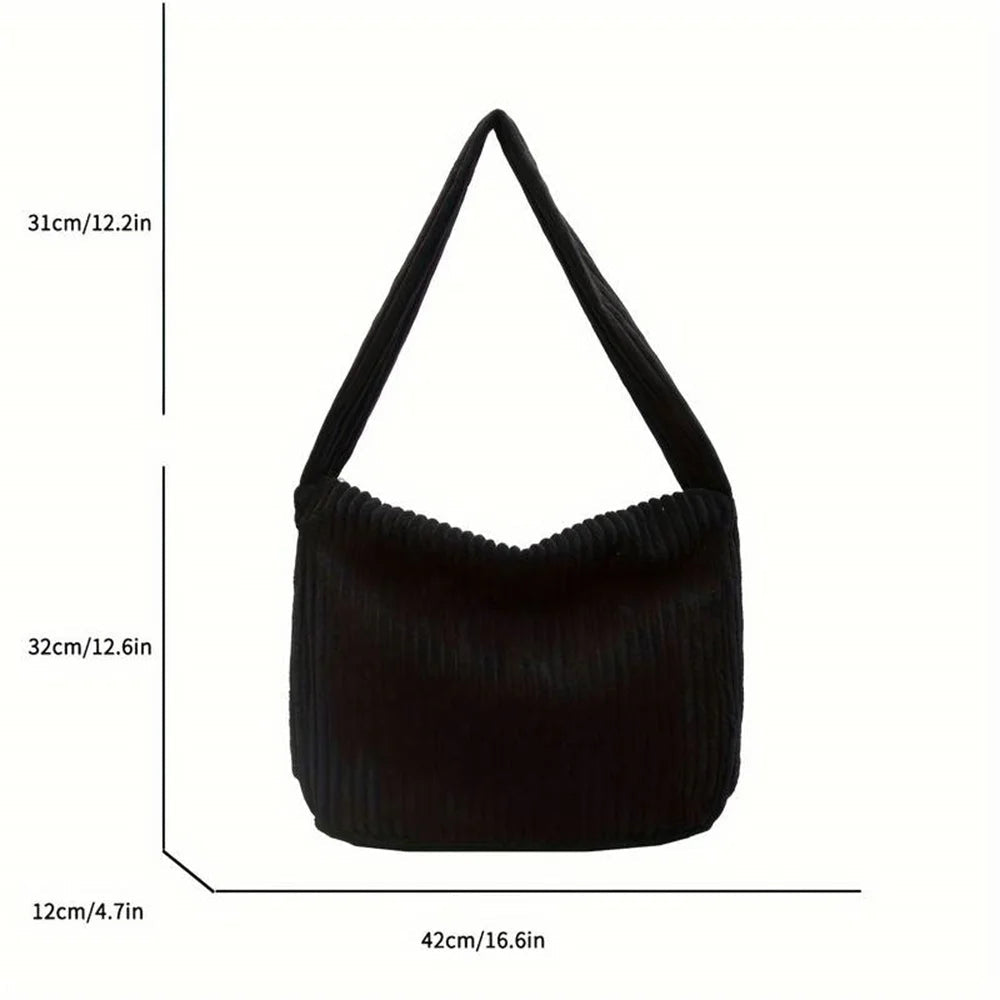 CLARA | Corduroy Shoulder Bag 5
