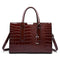 CROCODILE | Trendy Designer Croco Handbag 7