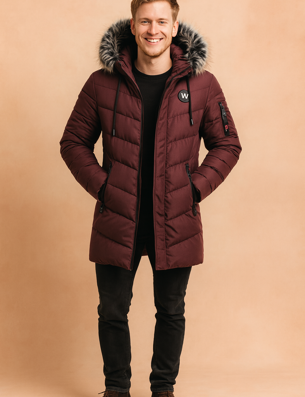 Caleb | Men's Winter Down Jacket | Warm 0
