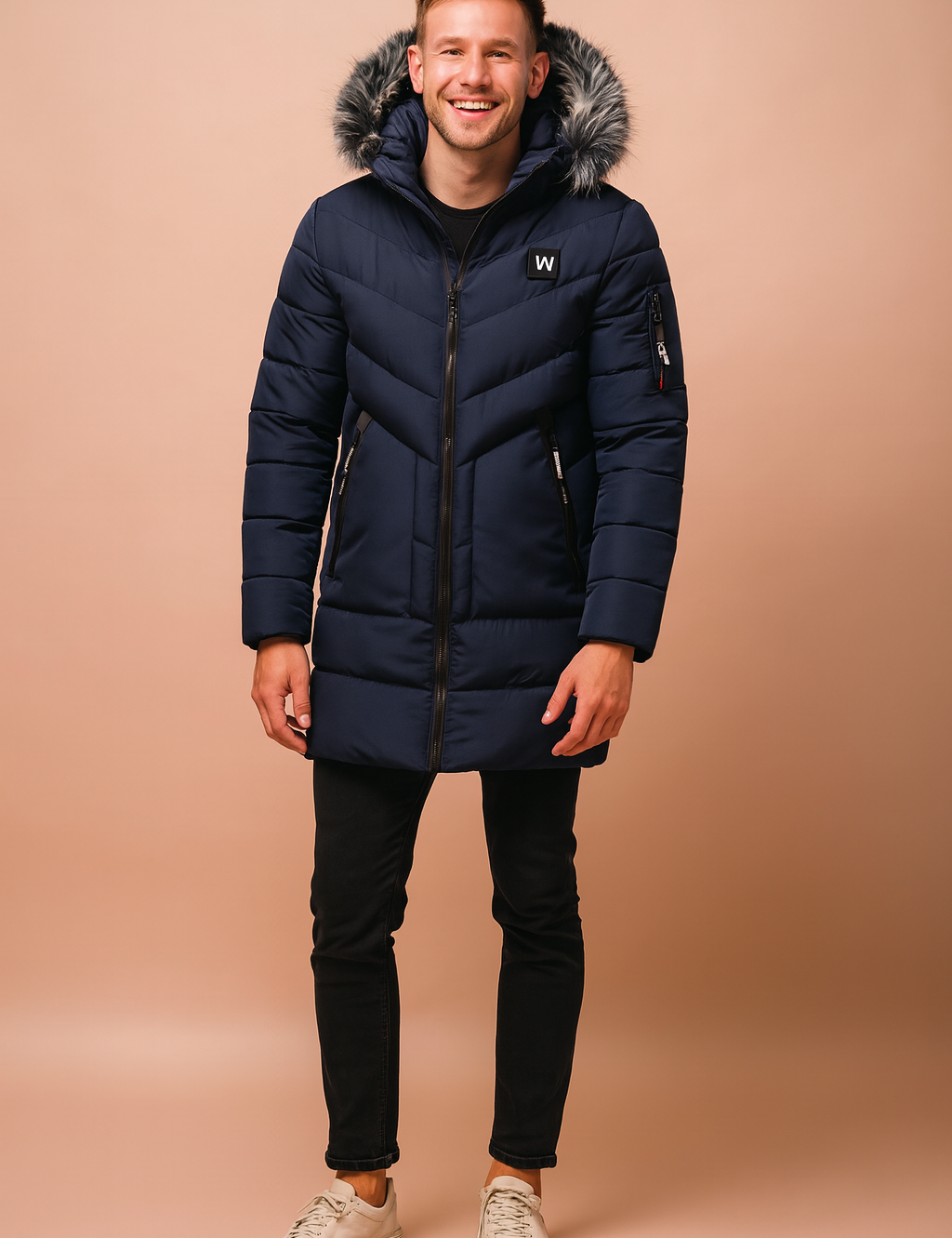 Caleb | Men's Winter Down Jacket | Warm 3