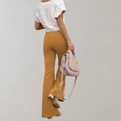 Callie | Trendy Corduroy Flared Trousers 6