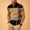 Carle | Geometric Zip Polo Shirt 1