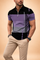 Carle | Geometric Zip Polo Shirt 3