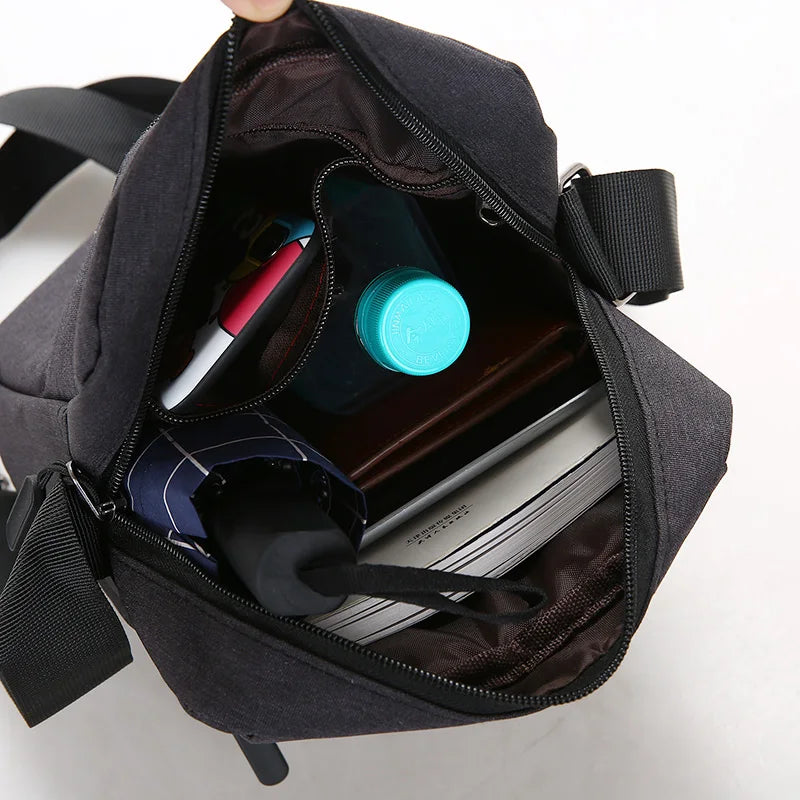 Carter Men's Sleek Waterproof Anti-Theft Crossbody Messenger Bag 5