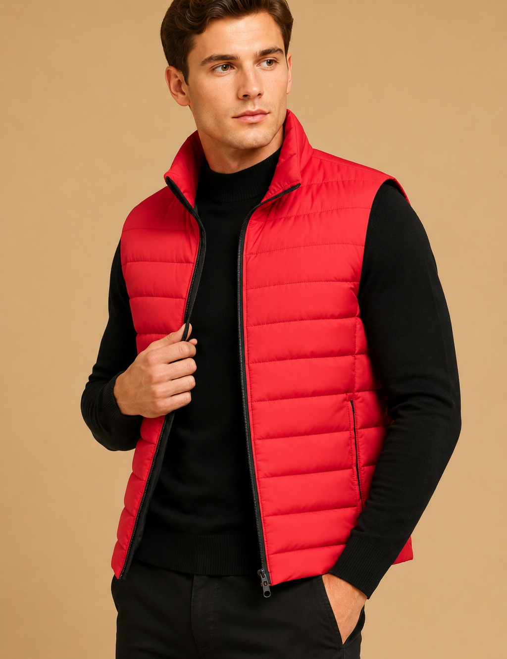 Casualfashionportraitinredpuffervest.png