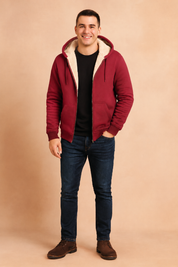 Rik | Urban Hooded Fleece Jacket