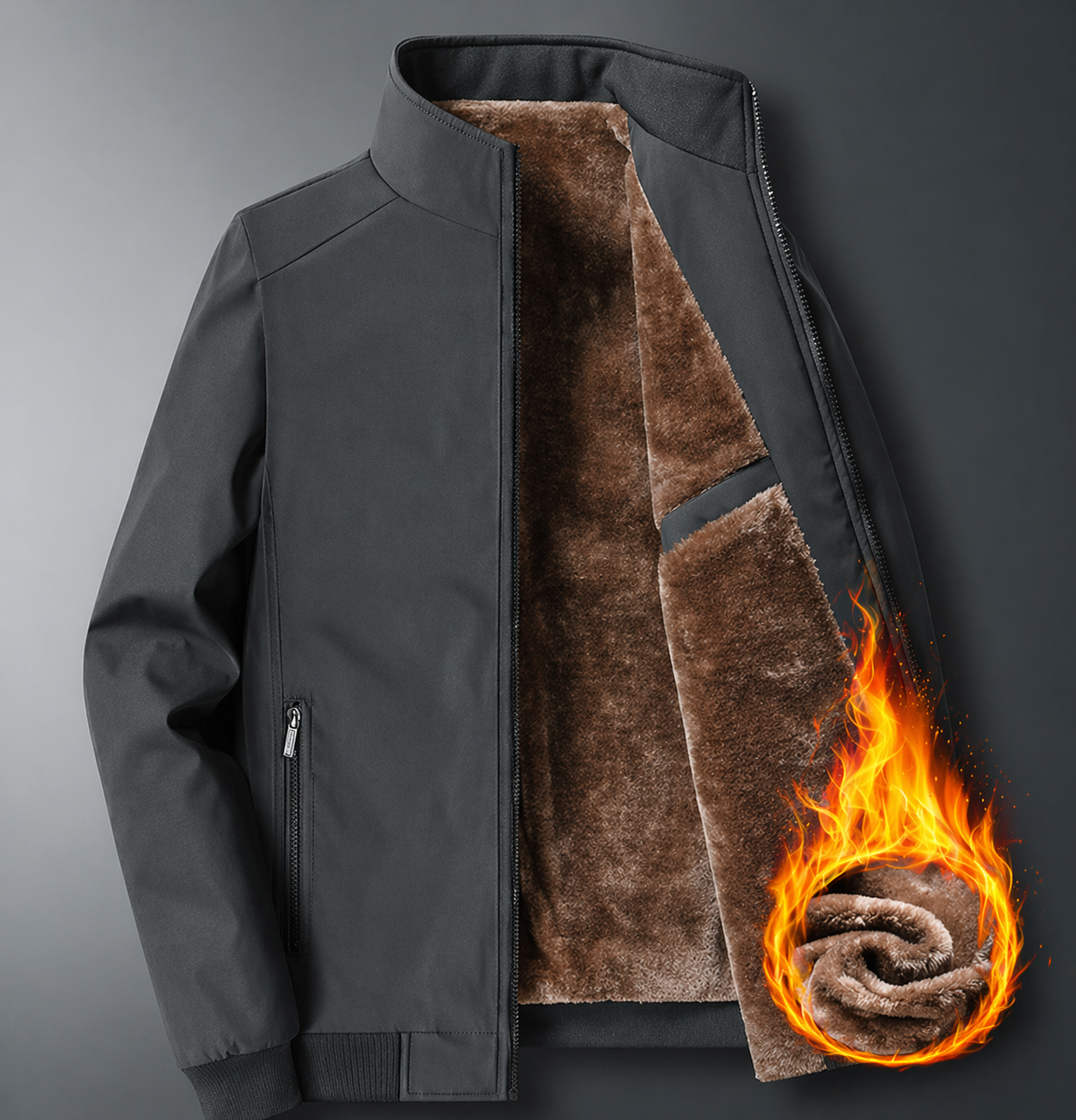 Marcus | Men's elegant, lightweight, insulated quilted winter jacket