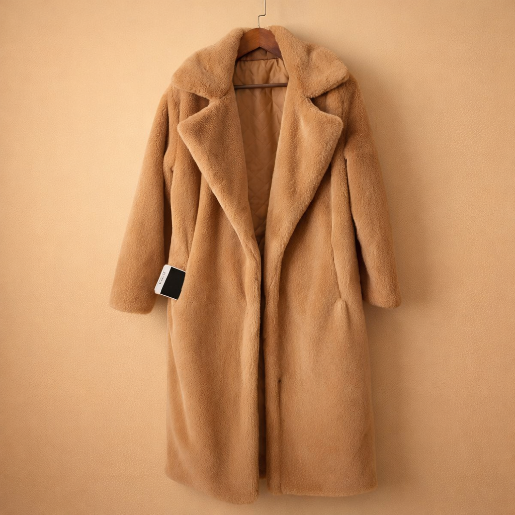 Women's Elegant Wool Coat Classic Tailored Design for Winter