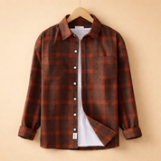 Benjamin | Men's Long Sleeve Checked Shirt