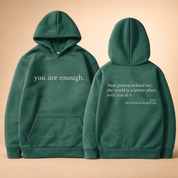 Lena | Oversized hoodie with motivational slogan