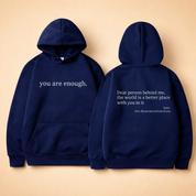 Lena | Oversized hoodie with motivational slogan