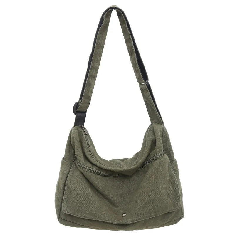 Chic Sporty Canvas Crossbody Sling Bag by Matt 11