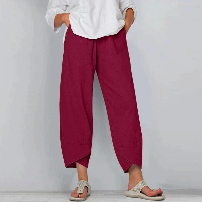 Chic Summer Pants for Women - Elegant Lightweight Trousers for Effortless Style 4