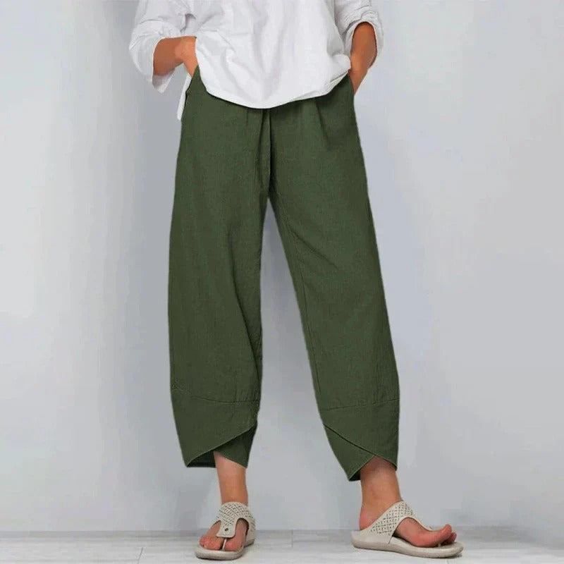 Chic Summer Pants for Women - Elegant Lightweight Trousers for Effortless Style 5