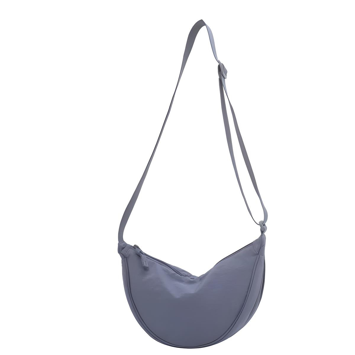 Chic Violet Dumpling Crossbody Bag for Women 10