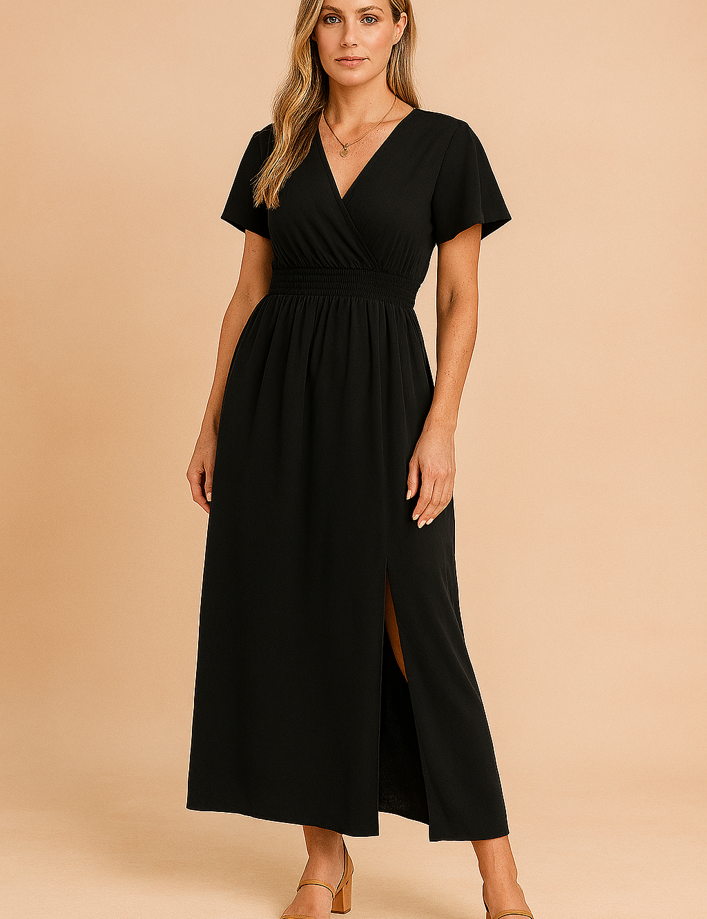 Chloe | Flowy V-Neck Summer Dress 2