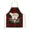 Christmas-themed apron in linen 19