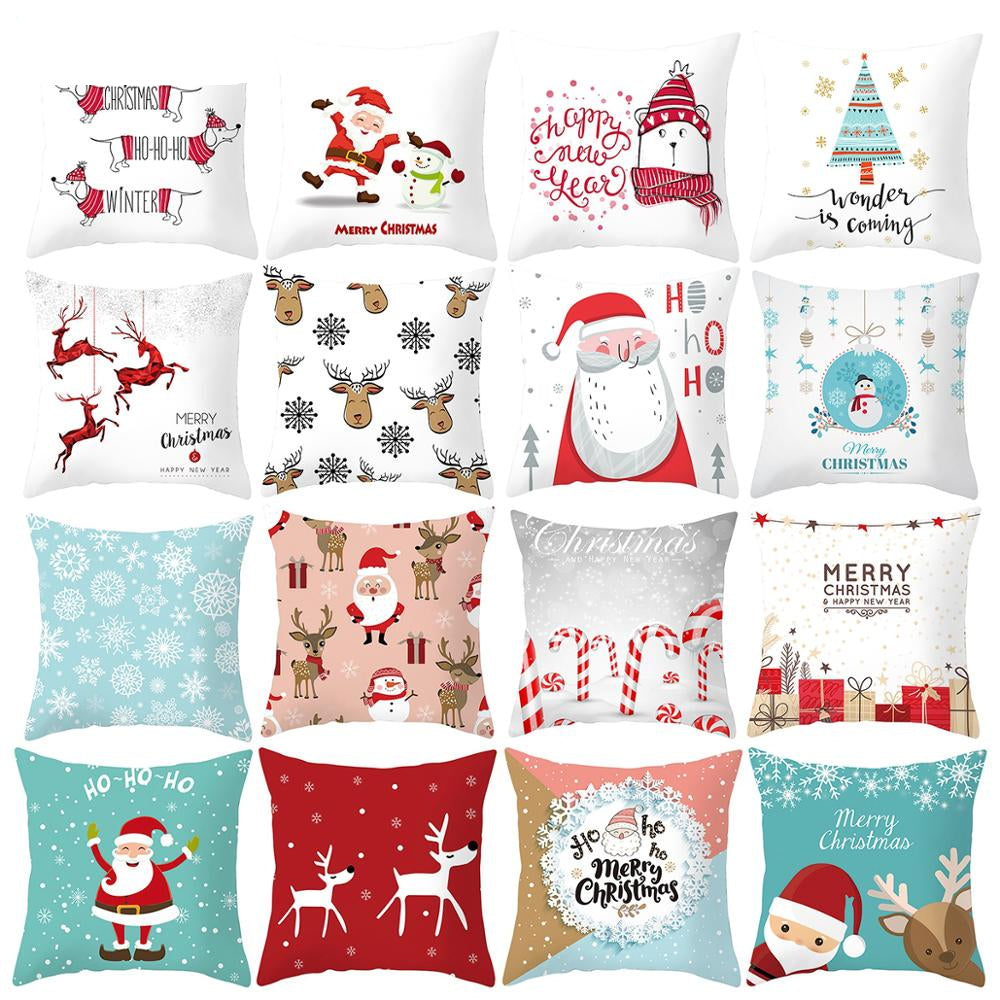 Christmas-themed pillowcase 1