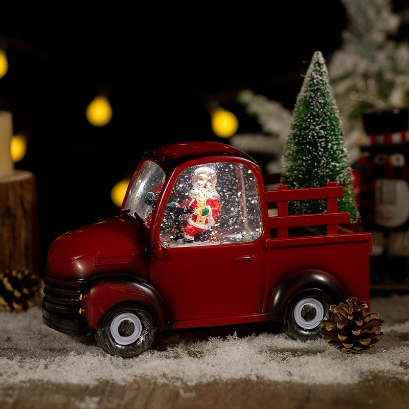 Christmas Decoration Car Crystal Ball Crafts Ornaments 7