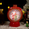 Christmas Ornament Snowflake Ball Automatic Snow Music Box 7