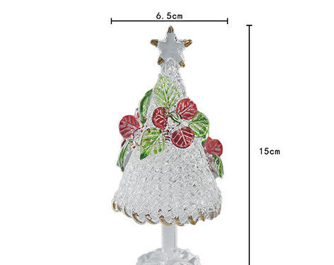 Christmas Tree Decoration Office Desk Surface Panel Creative 0