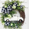 Christmas Wreath Props for Front Door Decorations 3