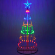 Christmas – Multicolor LED animated outdoor Christmas tree light show 0
