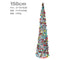 Christmas colorful, retractable, foldable Christmas tree decorations 0