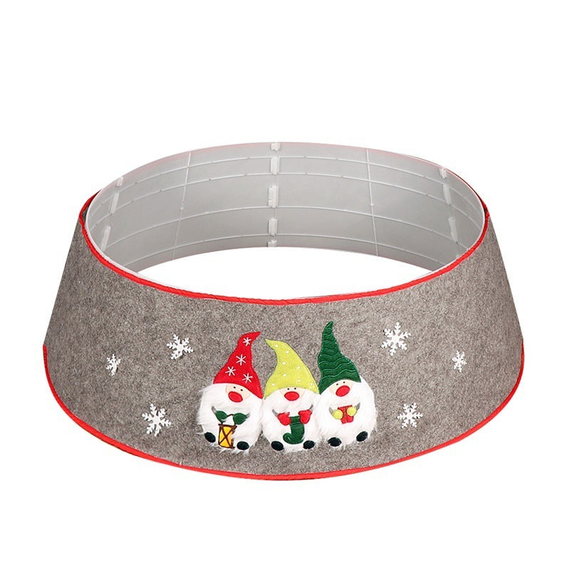 Christmas decorated wooden apron 0