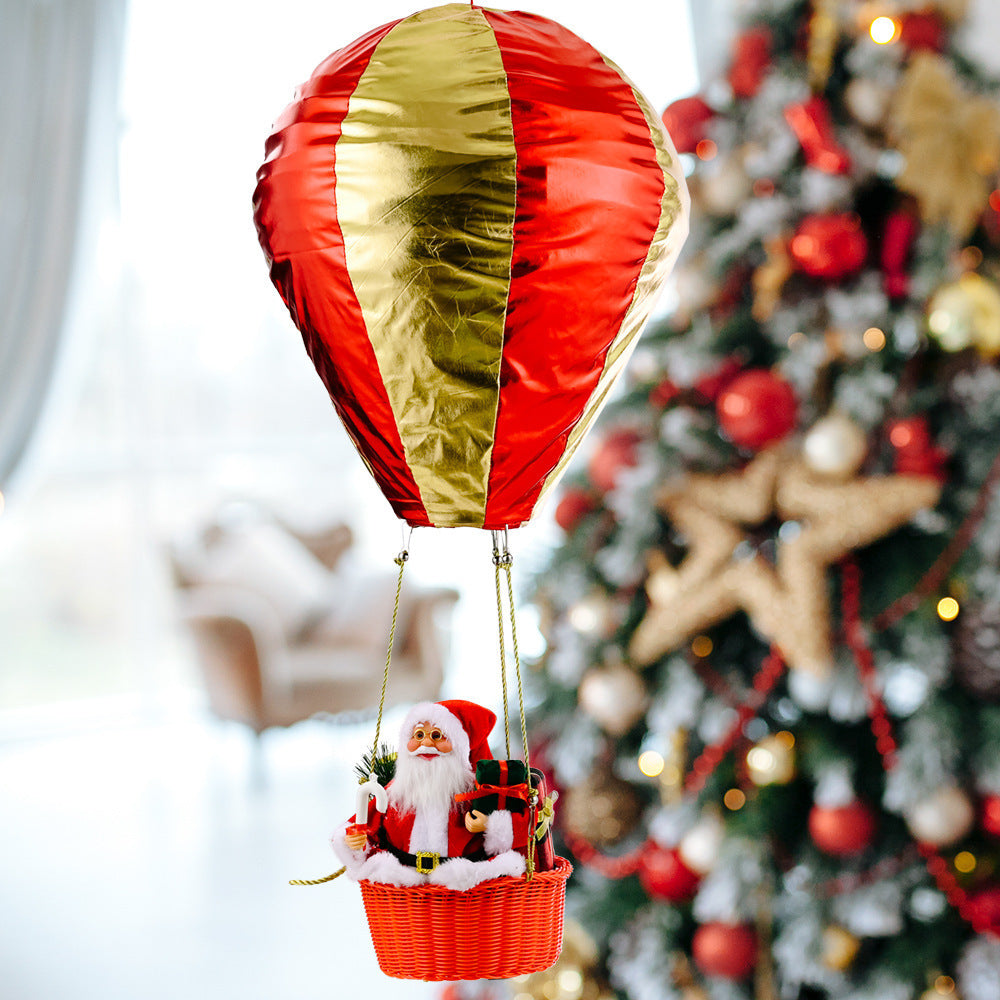 Christmas decoration hot air balloon atmosphere ceiling 4