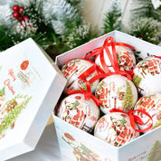 Christmas gift box with Christmas tree decoration pendant 1