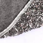Christmas sequin decoration for Christmas tree, sequin tree skirt 4