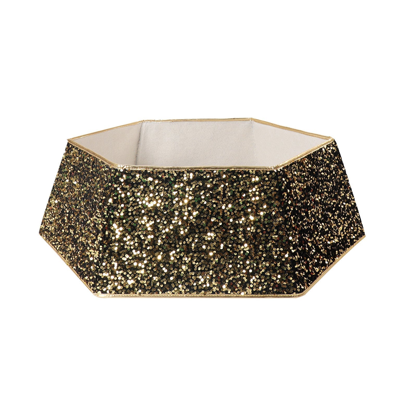 Christmas tree apron with sequins and decorative base 5