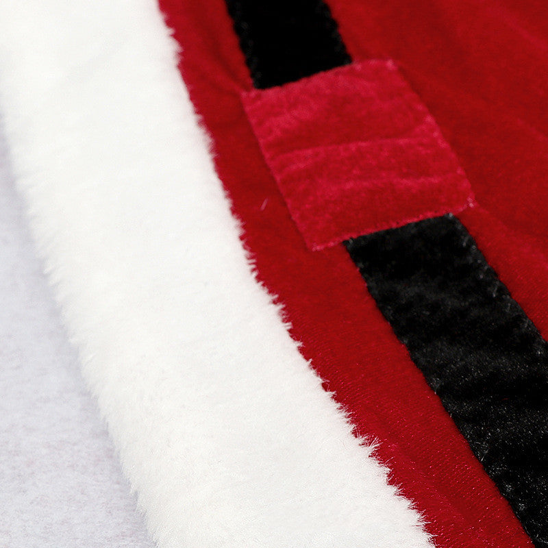 Christmas tree base Decorative velvet belt Tree skirt 2