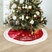 Christmas tree base decoration Tree skirt 1