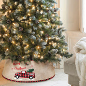 Christmas tree base decoration Tree skirt 1