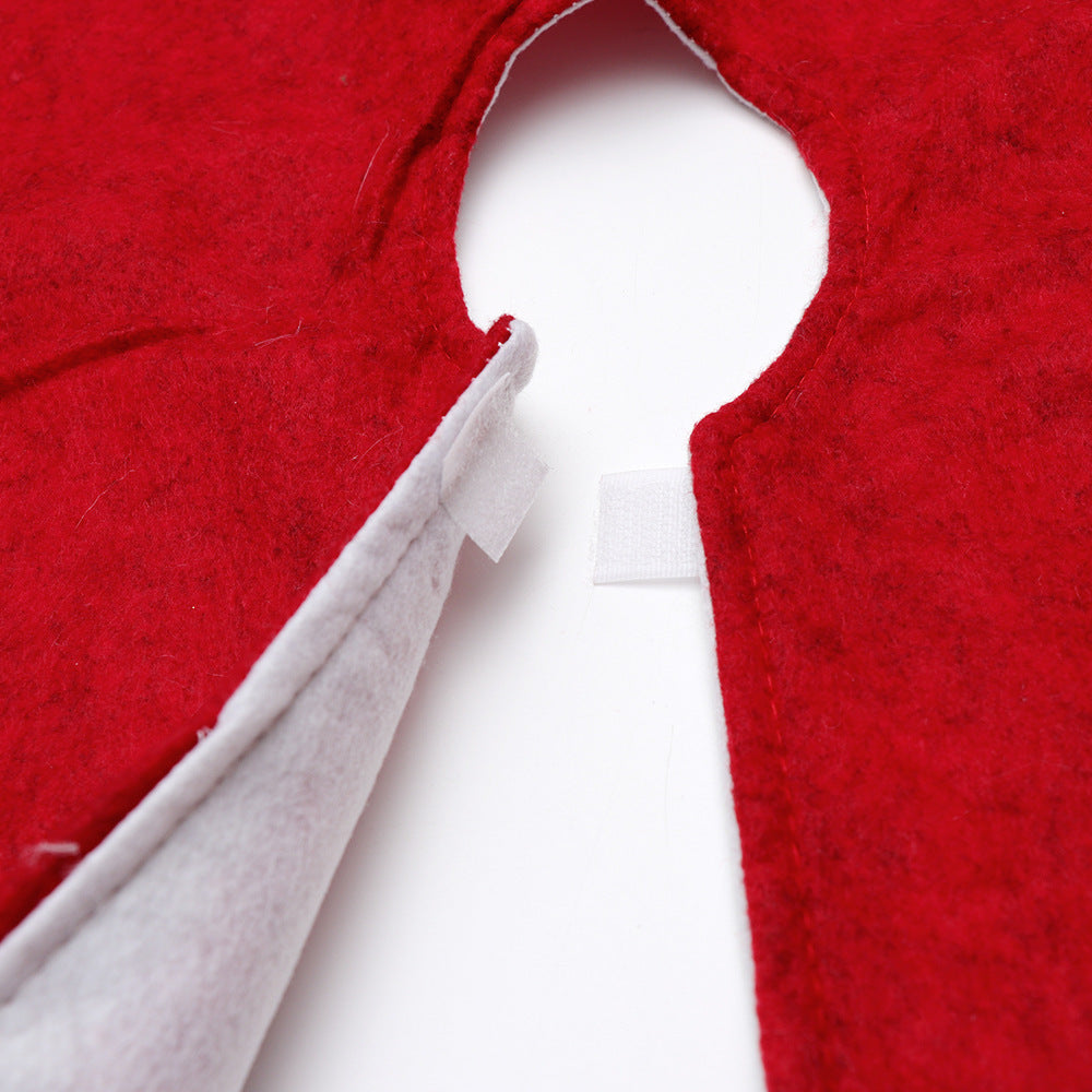 Christmas tree base decoration Tree skirt 3