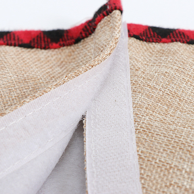 Christmas tree base decoration Tree skirt 5