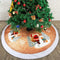 Christmas tree base decoration for Christmas tree, tree skirt, 98 cm, flannel, old man tree 0