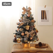 Christmas tree set for the desktop 45 cm window decoration mini ornaments 5