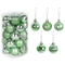 Colorful Christmas tree decoration balls set 0