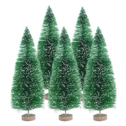 Colorful Christmas trees for your desk, set of 5 14