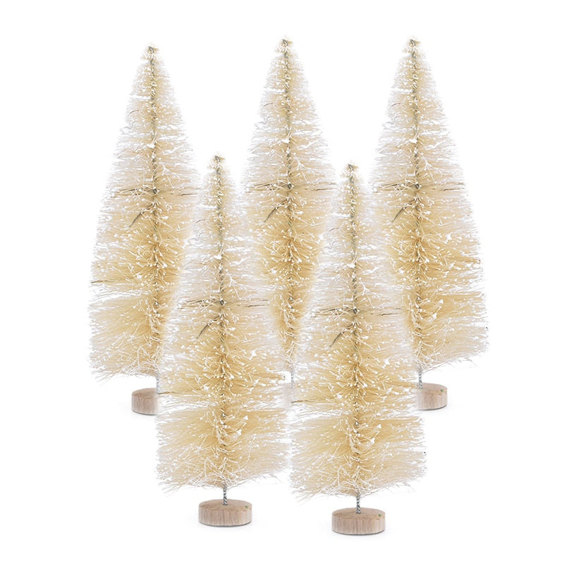 Colorful Christmas trees for your desk, set of 5 19
