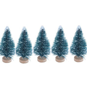 Colorful Christmas trees for your desk, set of 5 8